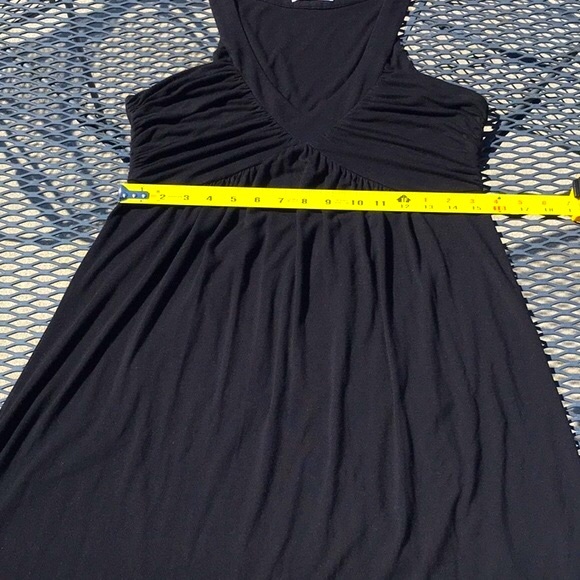 Calvin Klein Black Racerback T Shirt Dress Size 10 - Picture 7 of 10